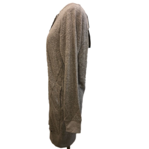 Prana Cozy Up Sweatshirt Dress UPF 50+ Pockets Long Sleeve Sz S Casual Outdoor - Picture 11 of 13